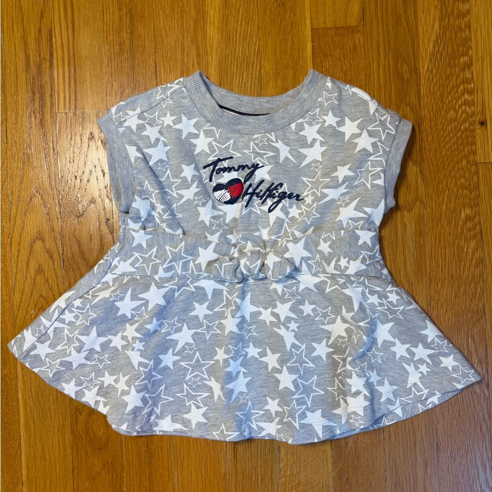 Tommy Hilfiger Girls Gray Dress Size 3T